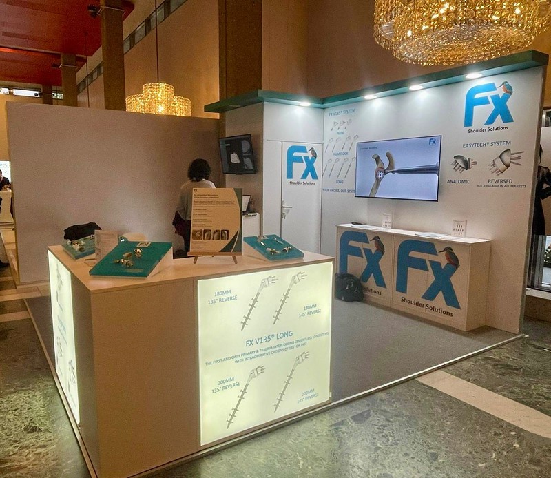 Stand d'exposition pour Fx Shoulder SECEC - Rotterdam