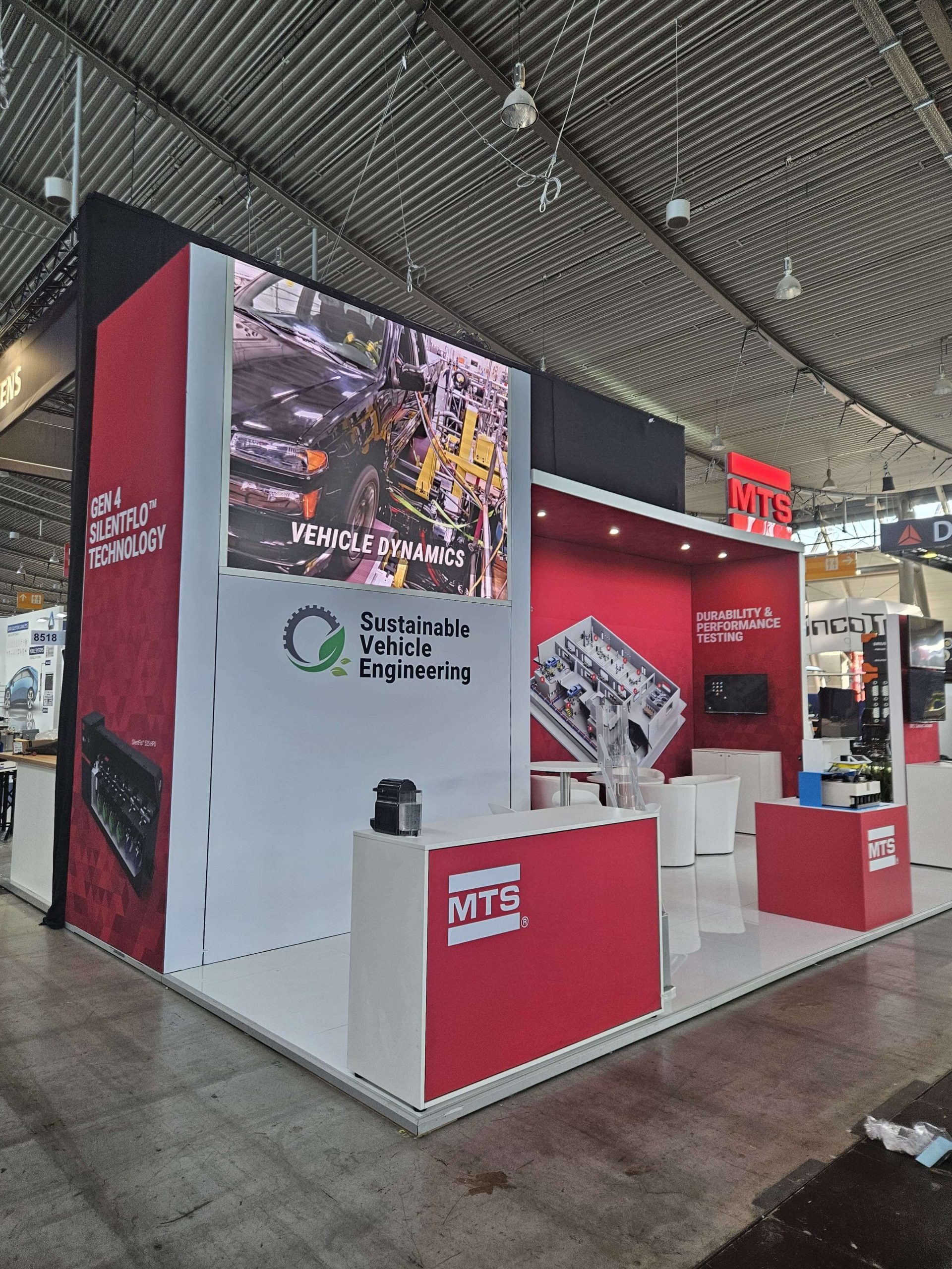 Stand d'exposition pour MTS 2025 - Deutschland