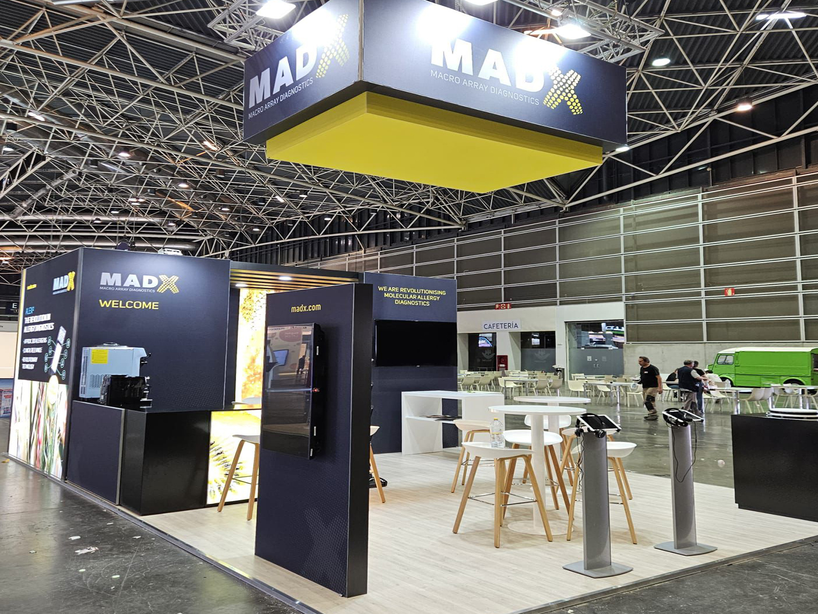 Stand d'exposition pour Macro arry - EAACI 2024
