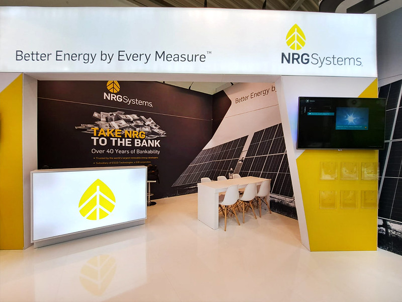 Stand d'exposition pour - NRG Systems Munich