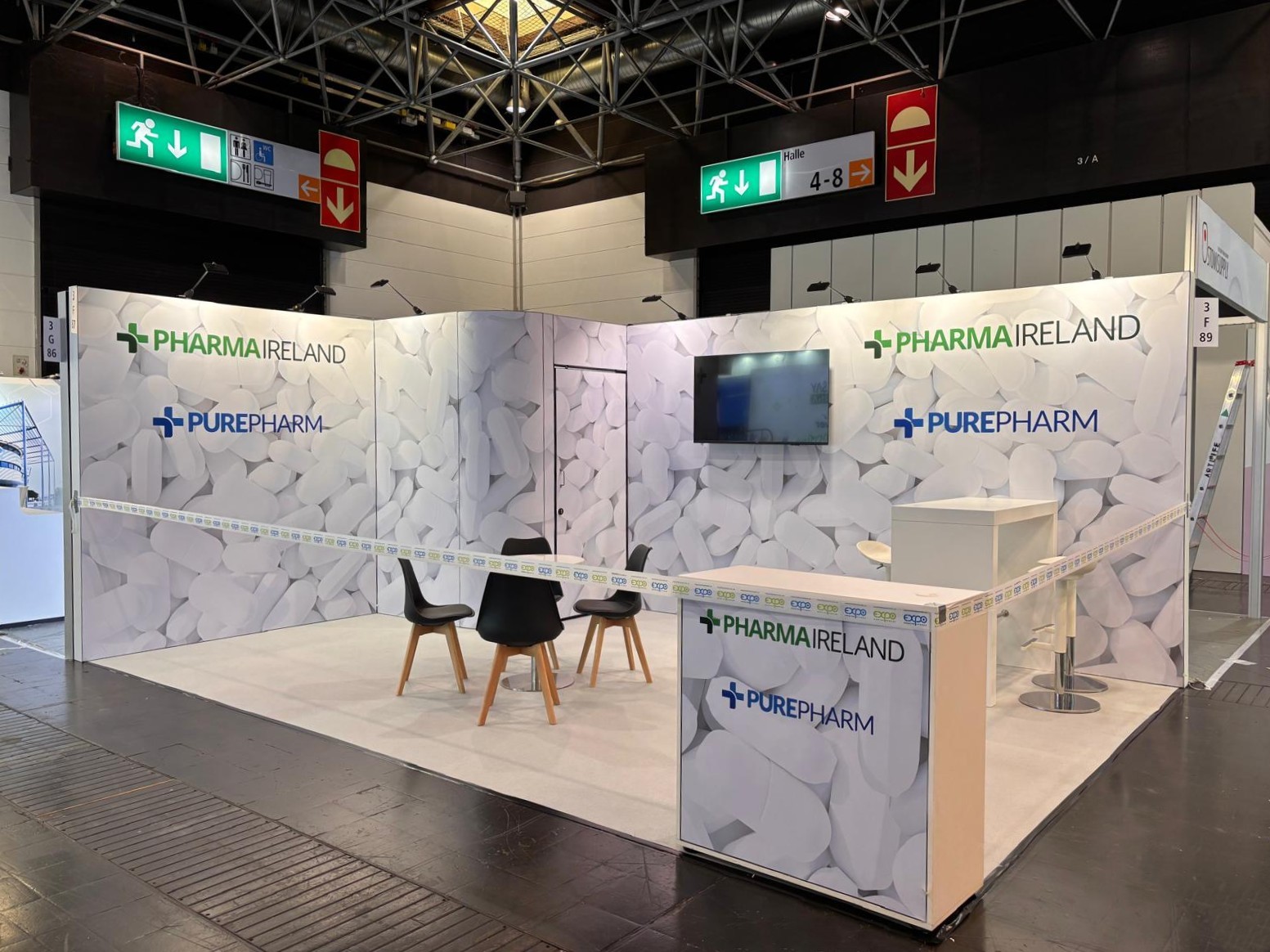 Stand d exposition pour - Pure Pharm (Irland)