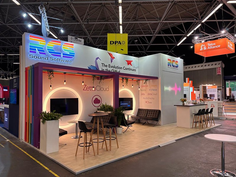 Stand d'exposition pour IBC 2025 - Amsterdam