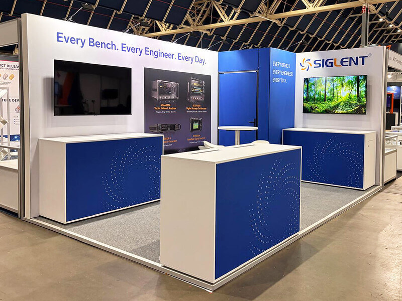 Stand d'exposition pour Siglent Technologies - China