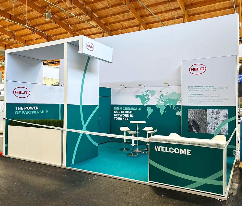 Stand d'exposition pour Helm AG - Fakuma 2024, Friedrichshafen