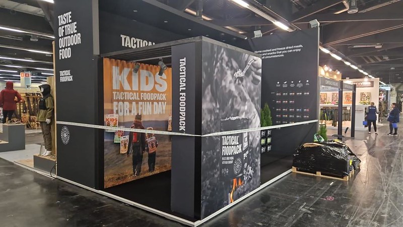 Stand d'exposition Pour - Tactical Foodpack