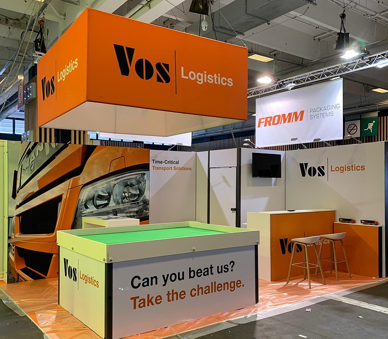 Stand d'exposition pour - Vos Logistics