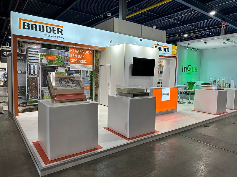 Stand d'exposition pour Bauder