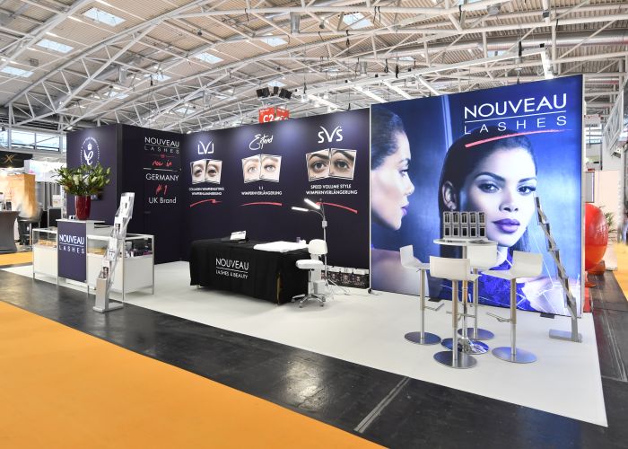 Stand d'exposition pour UNEW Beauty Couture AG - Beauty Forum - München