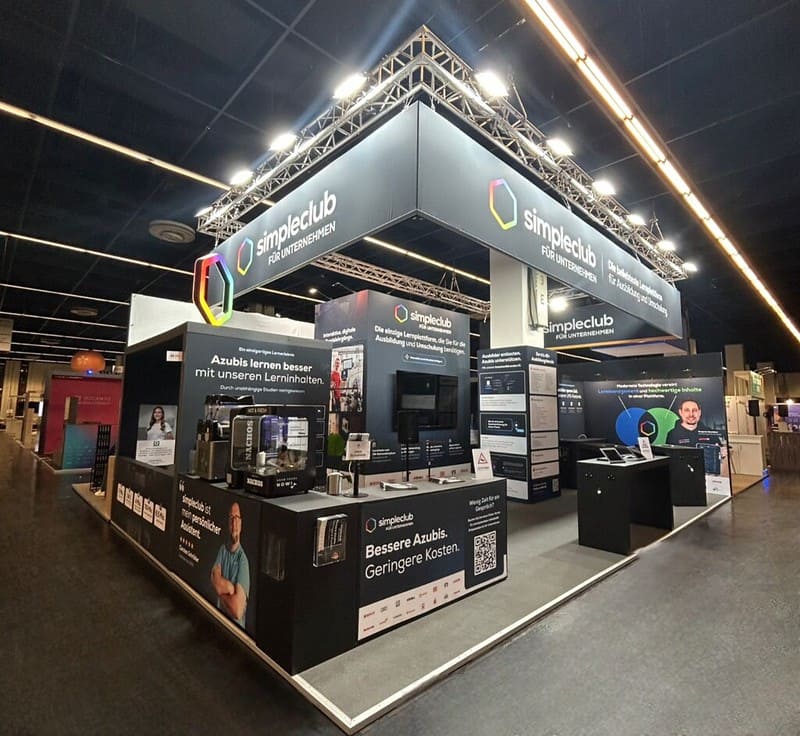 standiste pour Simpleclub - ZP Europe 2025, Köln