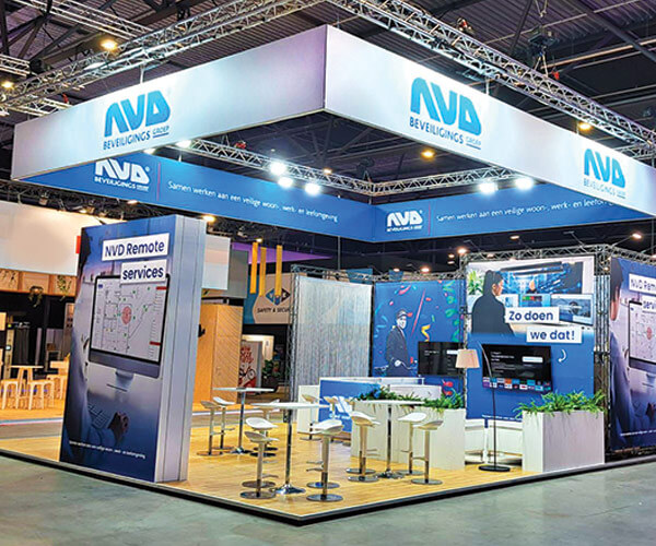 Stand d'exposition pour NVD - FireSafety & Security Event 2024, 's-Hertogenbosch